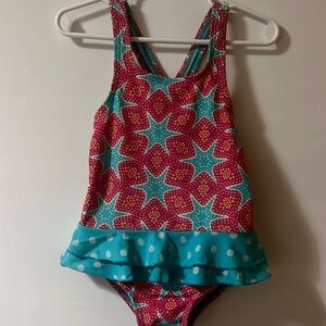 L.L. Bean Toddler Girls Bathing Suit 3T
